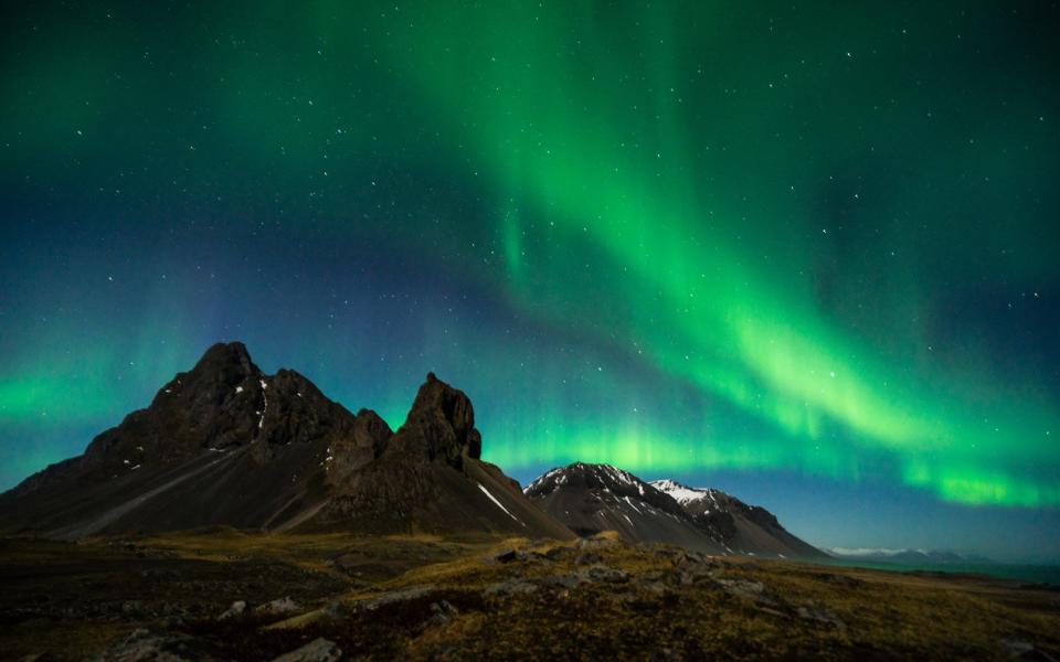 Northern Lights, Hofn, Iceland