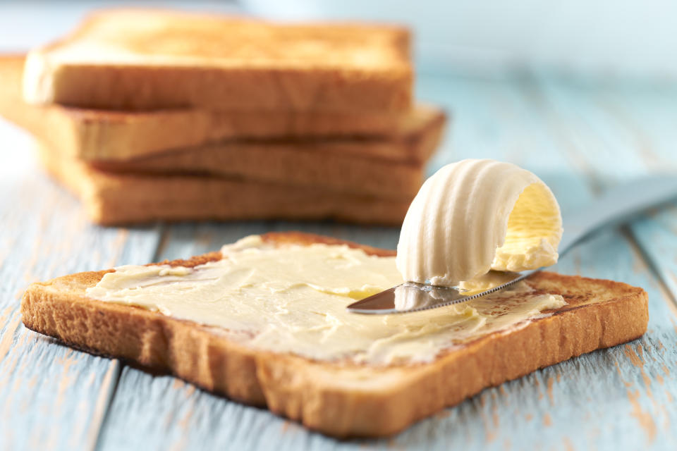 Butter oder Margarine – was landet bei dir morgens auf dem Toast? (Symbolbild: Getty Images)