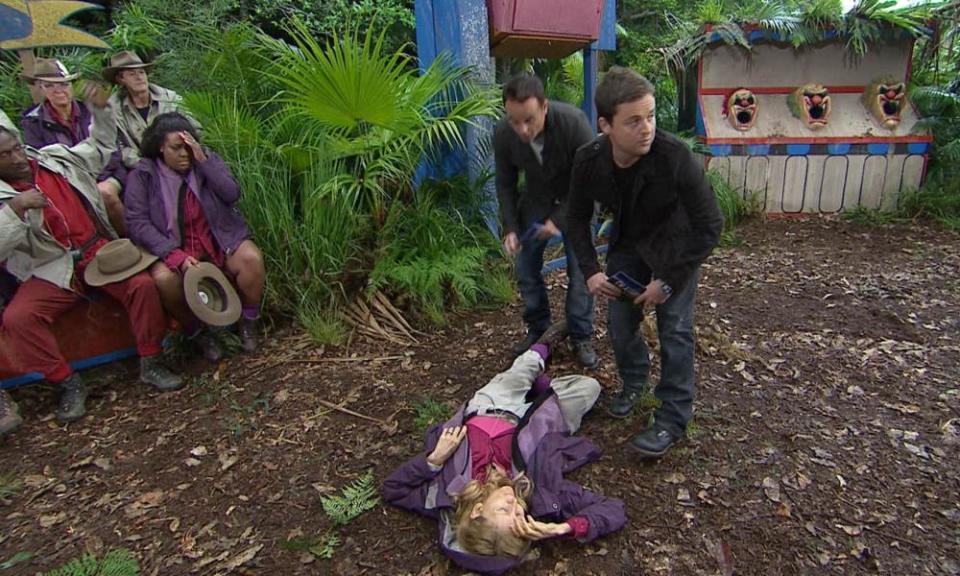 Gillian McKeith faints on I’m A Celebrity... Get Me Out Of Here.