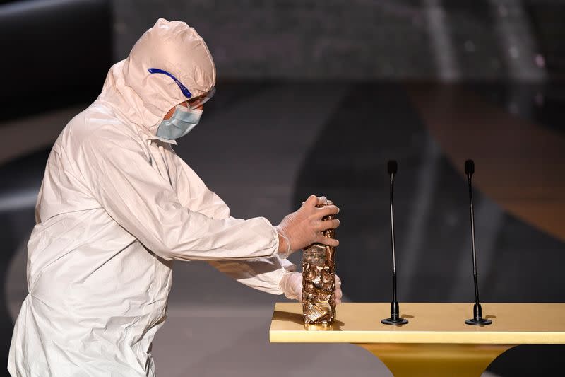 The 46th Cesar Awards ceremony in Paris during the COVID-19 pandemic