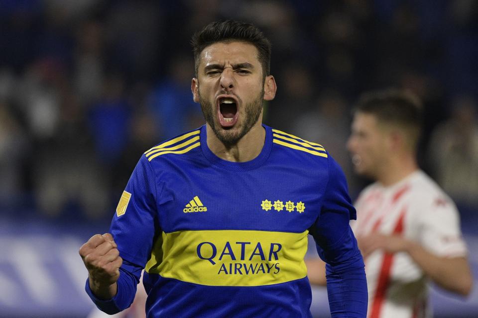 Toto Salvio fue presentado con Pumas después de un paso con Boca Juniors   (Foto de: JUAN MABROMATA / AFP) (Foto de: JUAN MABROMATA/AFP via Getty Images)