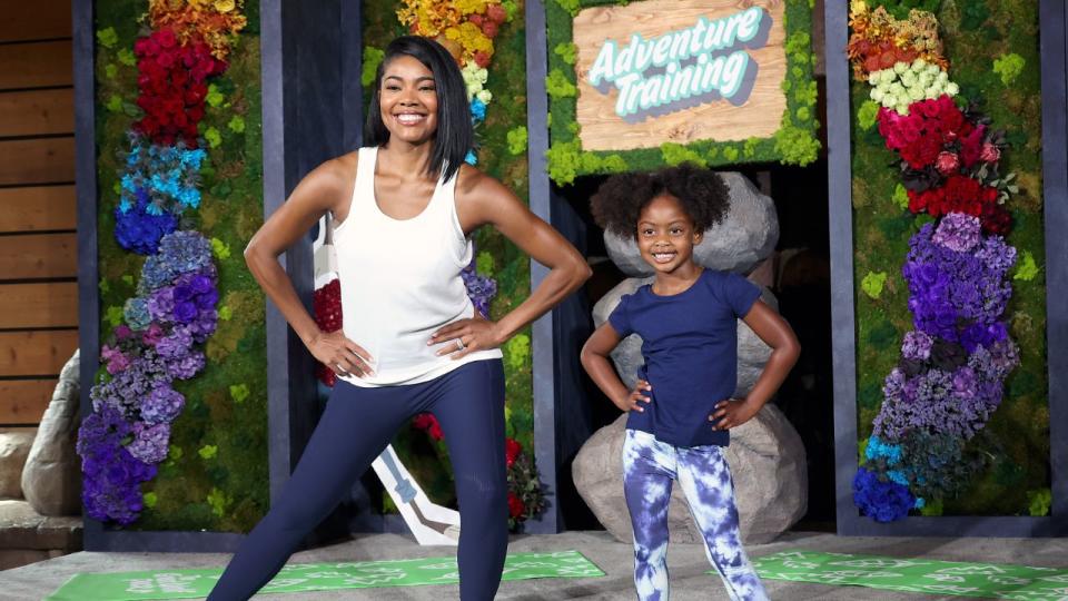 Gabrielle Union and Kaavia James. Photo by Monica Schipper/Getty Images.