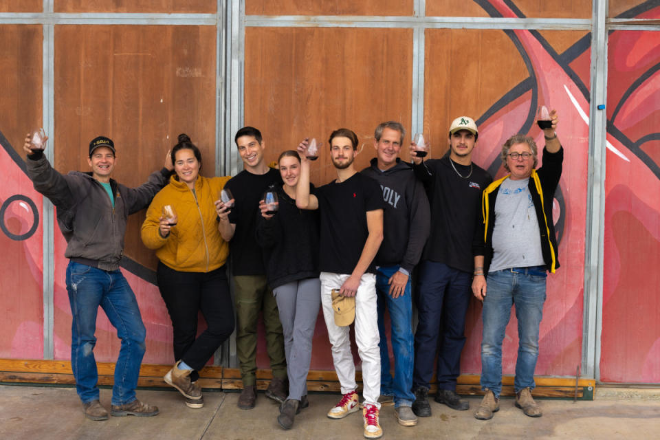 Stephan Asseo and the L'Aventure Winery Team<p>Courtesy of L'Aventure Winery</p>