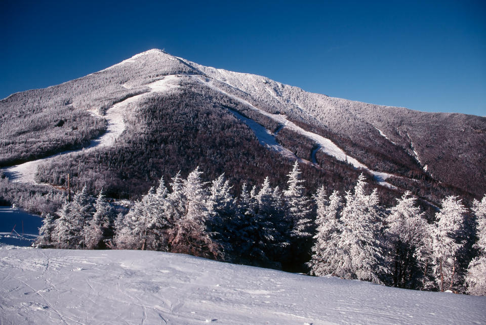 Adirondack Mountains - Frosted Ski Slope (Getty Images)