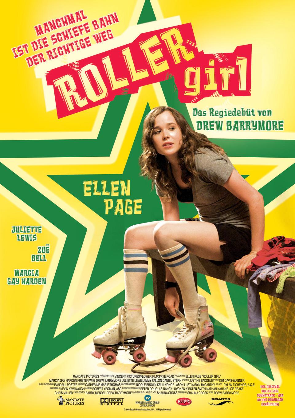 Roller Girl (2009) – und sowieso alle Filme mit Ellen Page