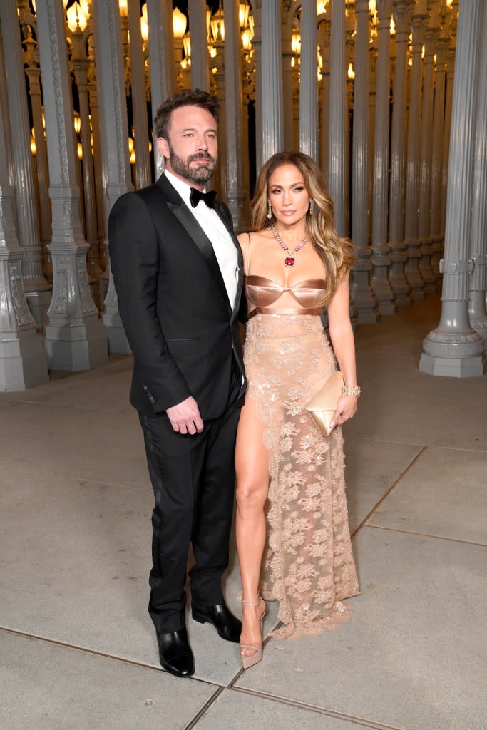 Amid split rumors, J.Lo “liked” a post about unhealthy relationships. Getty Images for LACMA