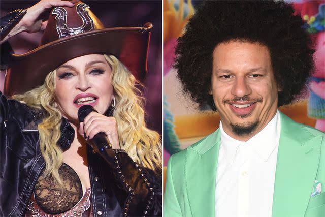 <p>Kevin Mazur/WireImage; Albert L. Ortega/Getty Images</p> Madonna and Eric Andre
