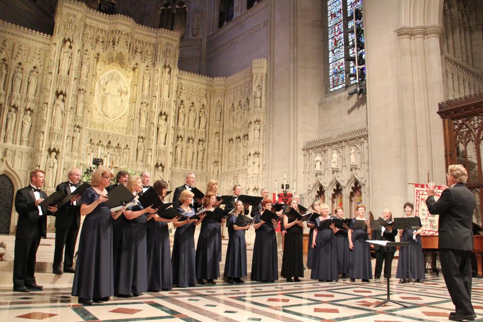 The Indialantic Chamber Singers were invited to sing at the Washington National Cathedral in 2011. The group will celebrate their silver anniversary with 'Spring Choral Reflections: 25 Years in Tune' on April 26 in Palm Bay and April 28 in Indialantic.