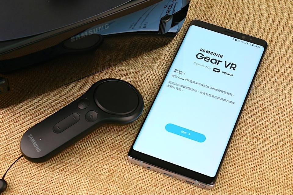 Samsung Gear 360 2017 與 Gear VR with Controller 動手玩