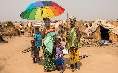 A camp in the Central African Republic - Credit: Jack Losh