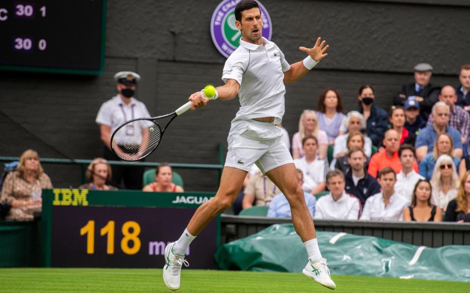 Wimbledon 2021 draper djokovic  - Paul Grover/Wimbledon