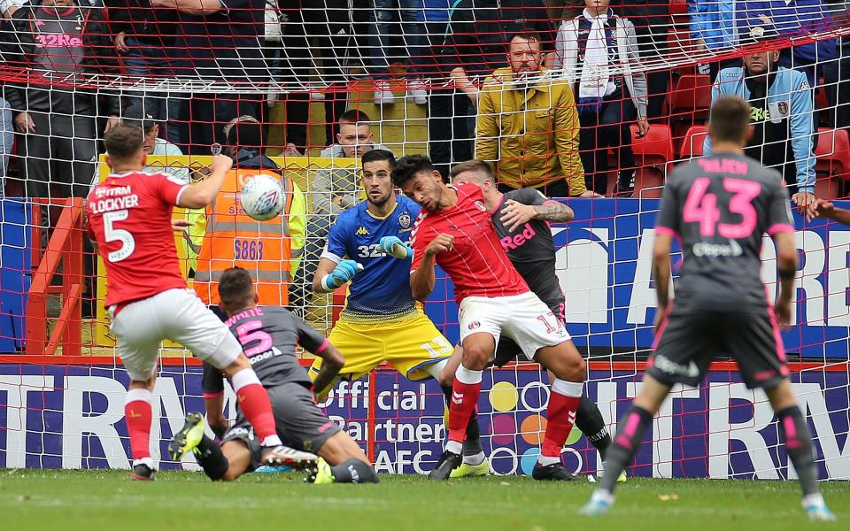 Charlton scored a scrappy winner against Leeds - PA