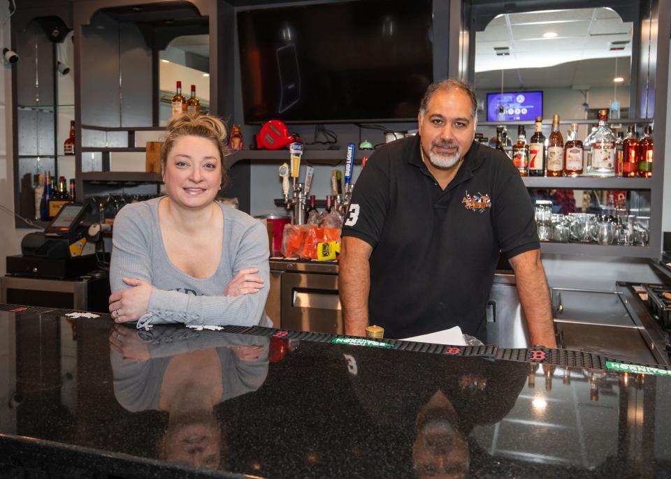 Owner Hakim Said and veteran employee Jenn Morin eagerly anticipate the grand reopening, following a five-month closure for major plumbing renovations.