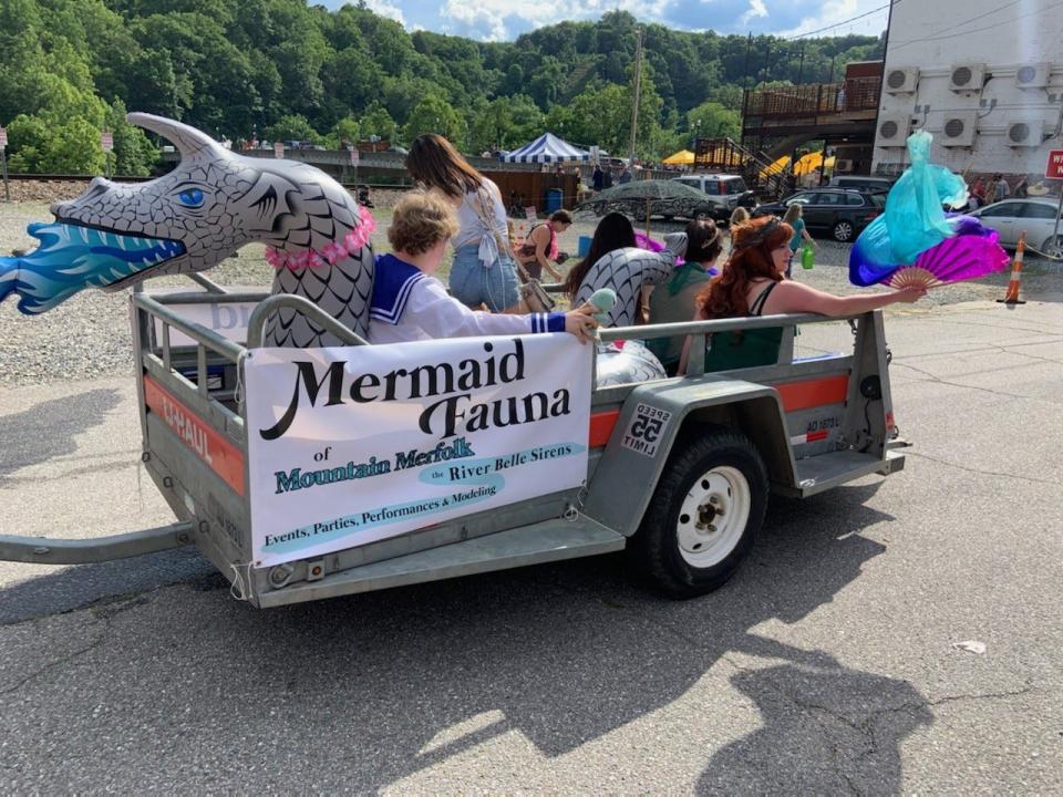 Downtown Marshall celebrated the annual Mermaid Parade June 4.