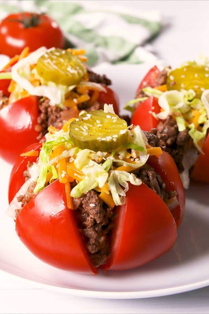 Cheeseburger Tomatoes