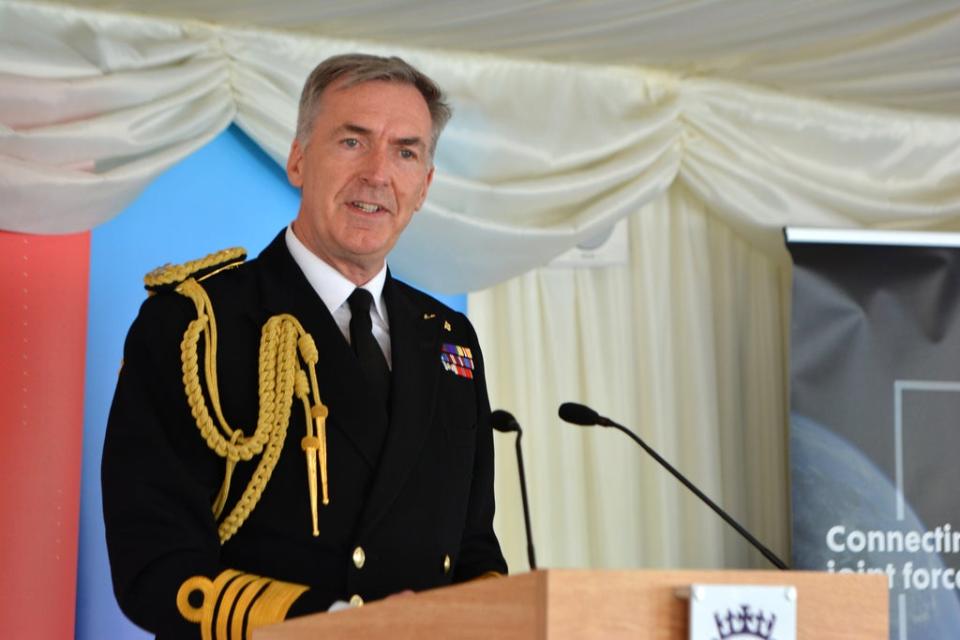 Admiral Sir Tony Radakin delivers the Sir John Slessor lecture (Air League)