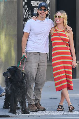 <p>TheImageDirect.com</p> Justin Long and Kate Bosworth take a walk in New York City on Sept. 12.