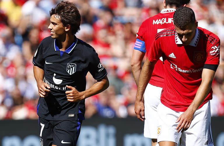 João Félix le dio la victoria a Atlético de Madrid ante Manchester United en un reciente amistoso