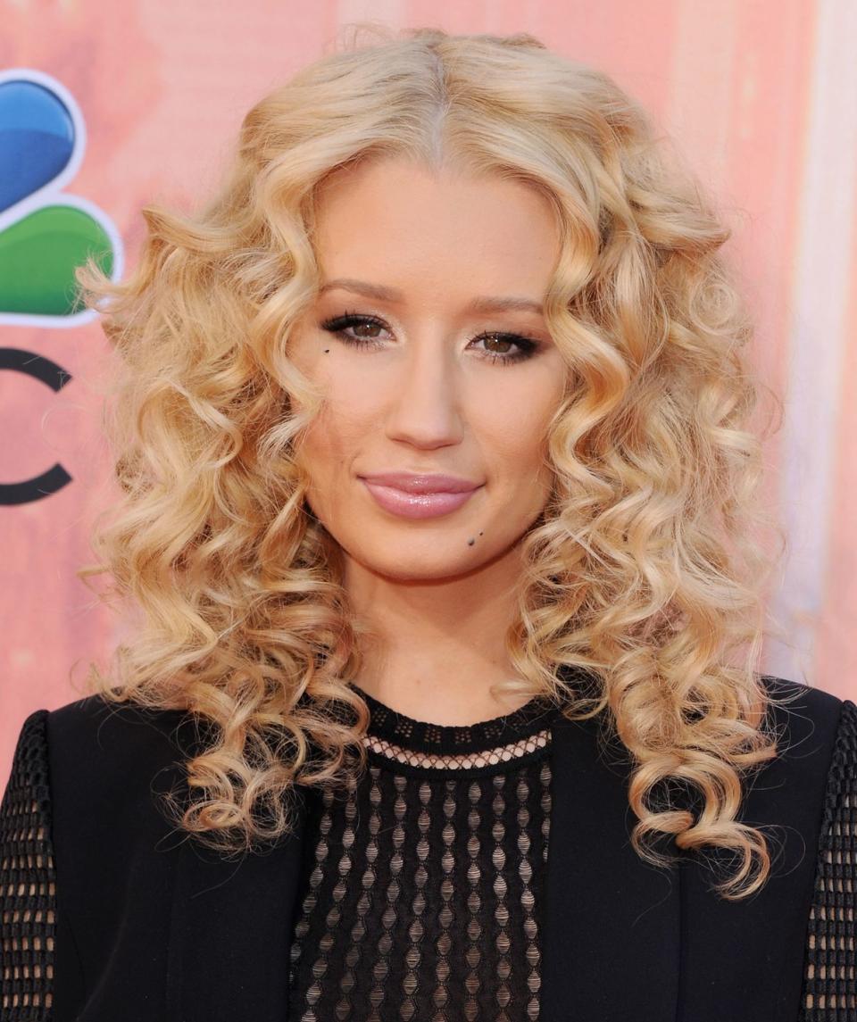 <p>Singer Iggy Azalea looks ethereal with sunny, <a href="https://www.goodhousekeeping.com/beauty/hair/news/g2443/blonde-hair-color-ideas/" rel="nofollow noopener" target="_blank" data-ylk="slk:golden blonde;elm:context_link;itc:0;sec:content-canvas" class="link ">golden blonde</a> — and you will too. </p>