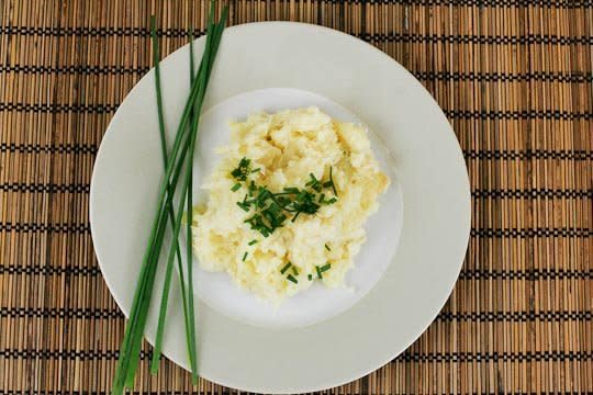 <strong>Get the <a href="http://eathealthyfeelgood.com/mashed-parsnips-with-creme-fraiche-and-chives/" target="_blank">Mashed Parsnips with Creme Fraiche and Chives recipe</a> from Eat Healthy Feel Good</strong>
