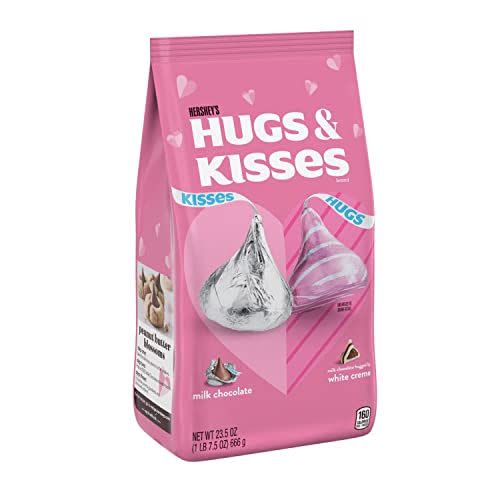 34) Valentine's Day Hugs & Kisses Chocolate Candy