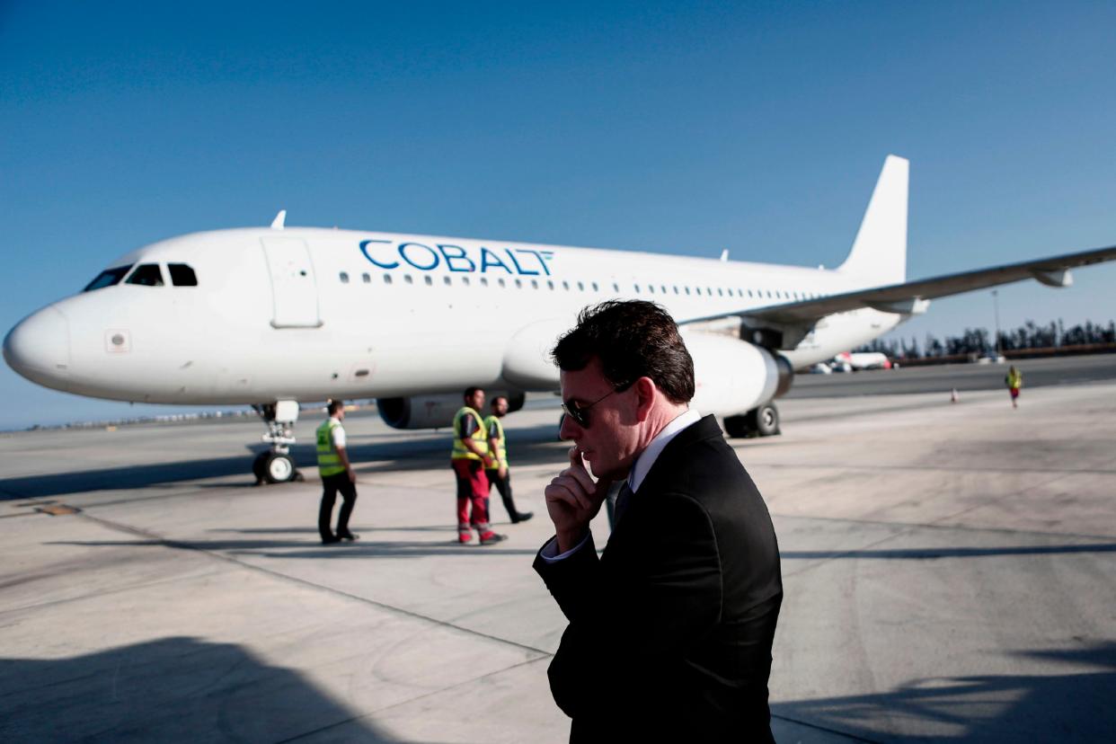 Short-lived: Cypriot low-cost carrier Cobalt Air announced it was cancelling all flights on October 18, 2018 after just two years in operation: AFP/Getty Images