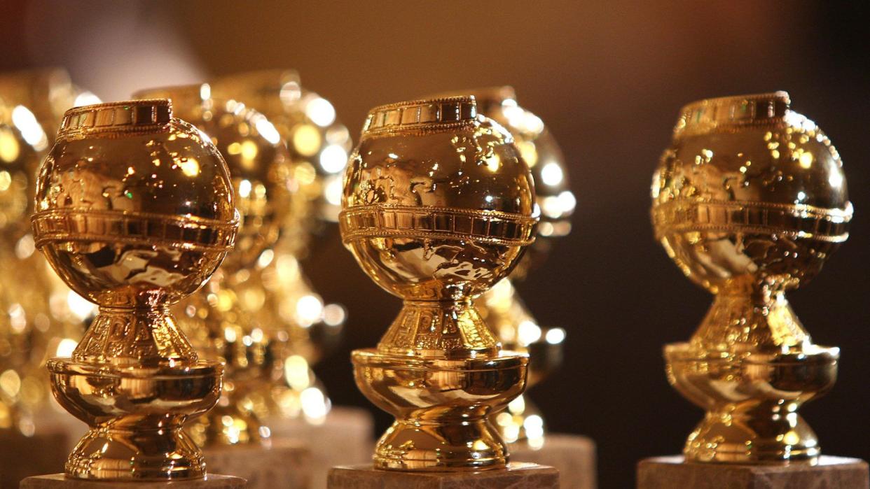 Golden Globe Statuettes