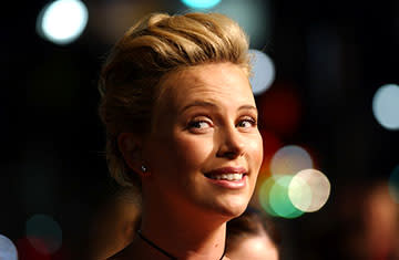 Charlize Theron at the LA premiere of Warner Bros. Pictures' North Country