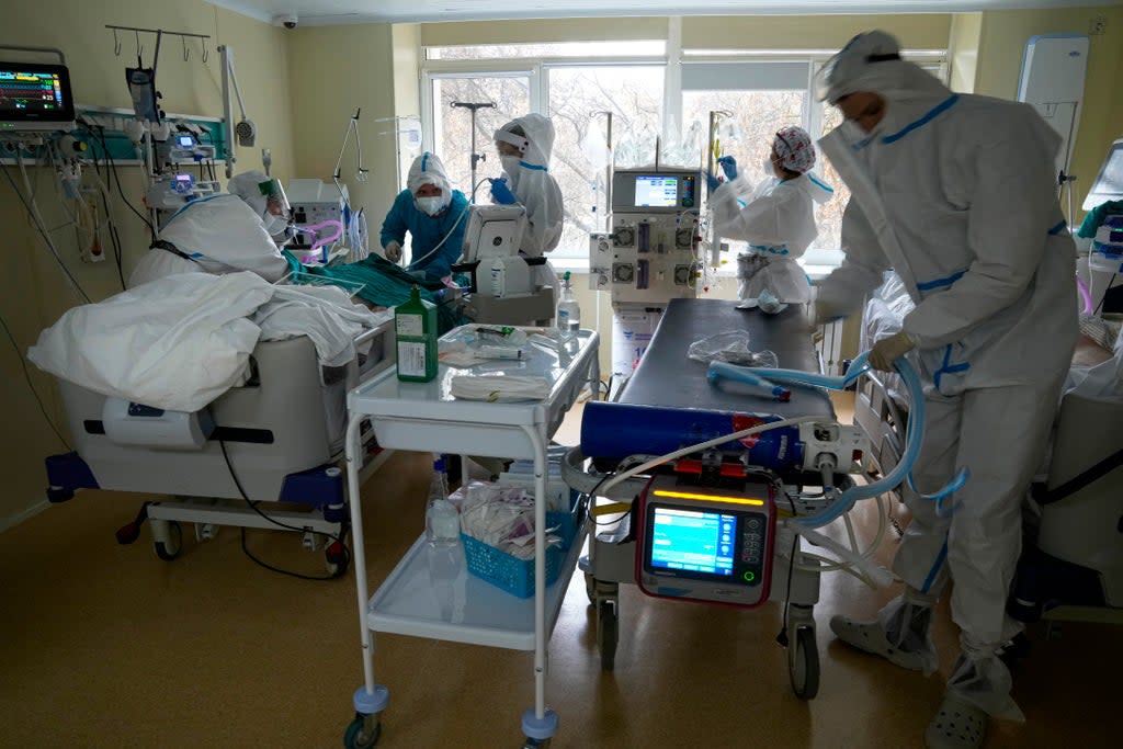 Virus Outbreak Russia (Copyright 2021 The Associated Press. All rights reserved)