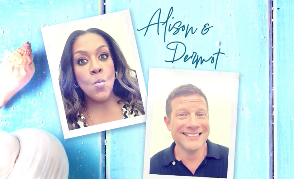 Alison Hammond and Dermot O'Leary are taking the helm. (ITV)