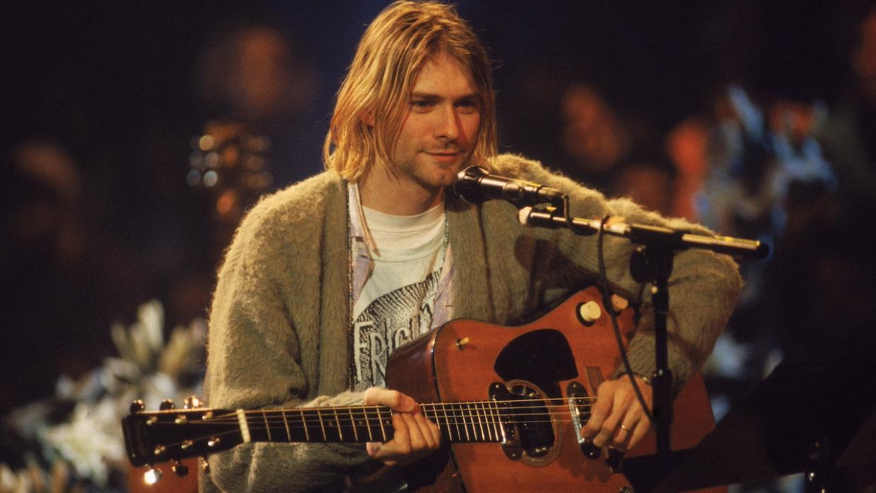  Kurt Cobain in 1993. 