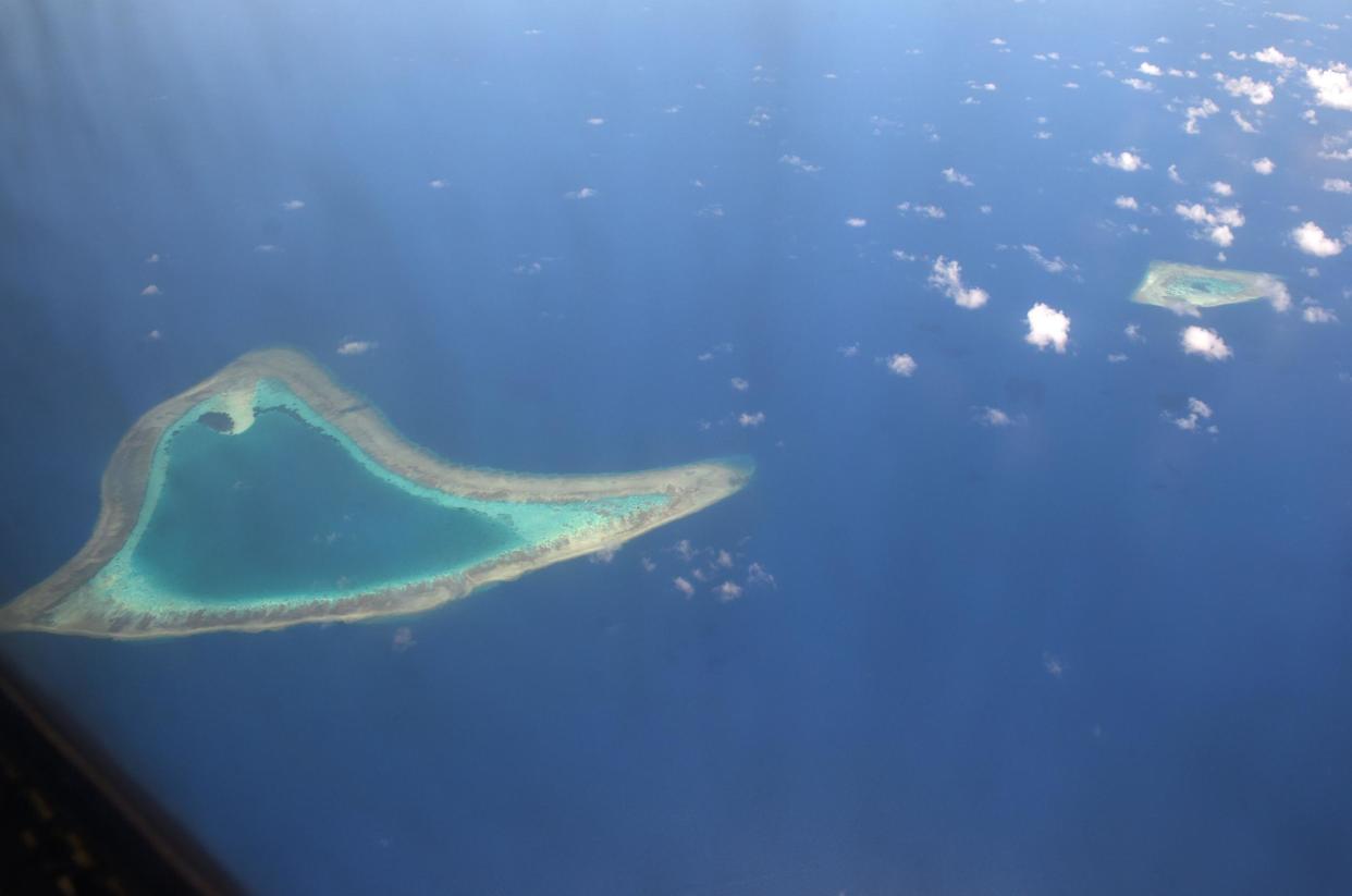 China is said to have deployed missiles to the Spratly Islands: TED ALJIBE/AFP/Getty Images