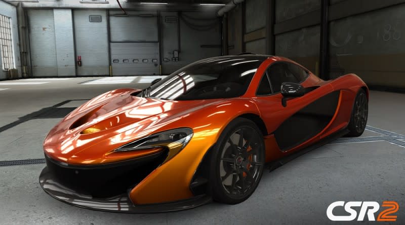 McLaren car in CSR2.