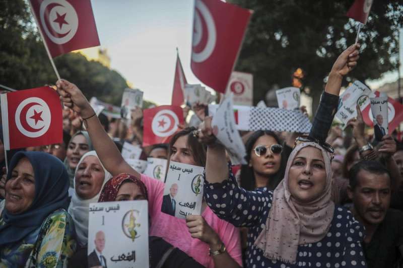 突尼西亞「茉莉花革命」點燃中東民主浪潮，至今仍是唯一在民主轉型上稍有成就的國家。（AP）
