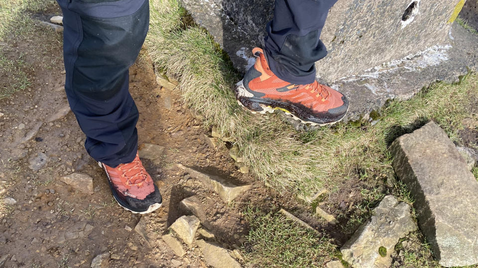 Merrell Moab Speed 2 Gore-Tex hiking boot: at a summit