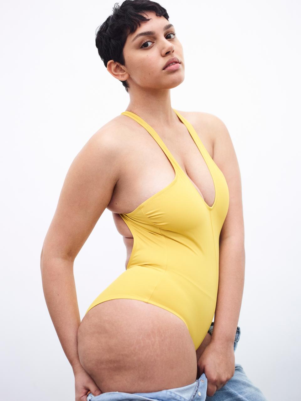 Six women opened up about their body image triumphs and struggles and posed for striking photos of their cellulite in this portrait series for Allure. These images show that not only is cellulite natural, it's beautiful, too.