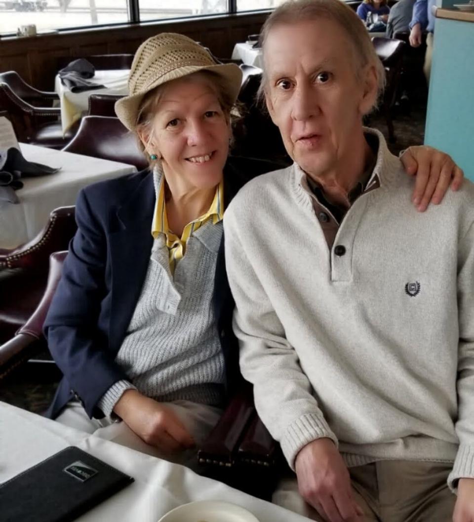 Marianne Parker and her brother John. who suffers dementia, celebrated his birthday in mid-March at a restaurant in Quincy, Illinois. Soon afterward, a coronavirus lockdown started, disrupting and altering the family's long-term care plan and ultimately resulting in John having to go to a nursing home in April.