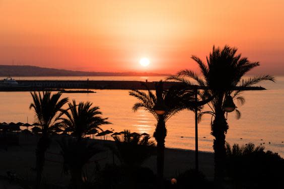 Sunrise at Yasmine Hammamet, Tunisia (iStock)