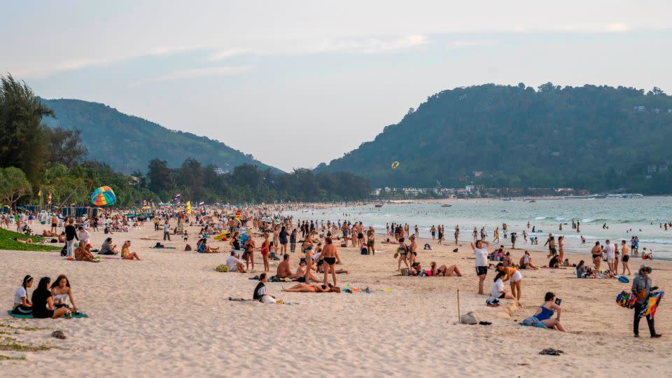 Post-Covid, Thailand's popular beach destination of Phuket has seen a surge of tourists. - Adryel Talamantes/Zuma