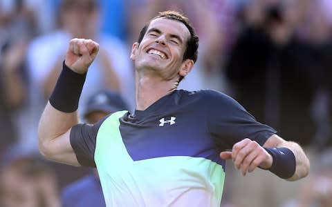 Andy Murray - Andy Murray must not rule out a third Wimbledon title – providing he shakes off hip injury, says John McEnroe - Credit: Getty Images 