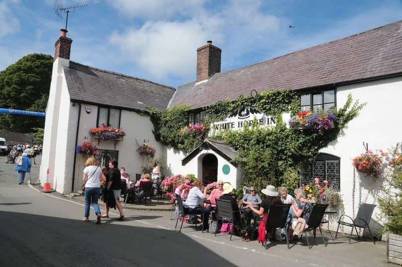 A file picture of The White Horse pub in Cilcain