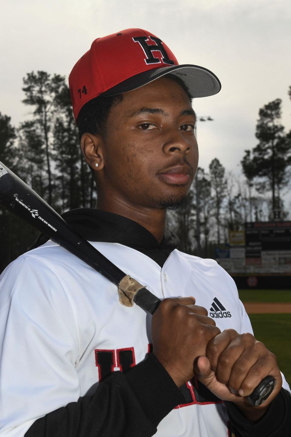 Jeremiah Hamilton poses for a portrait at Harlem High School on Friday, Feb. 9, 2024.