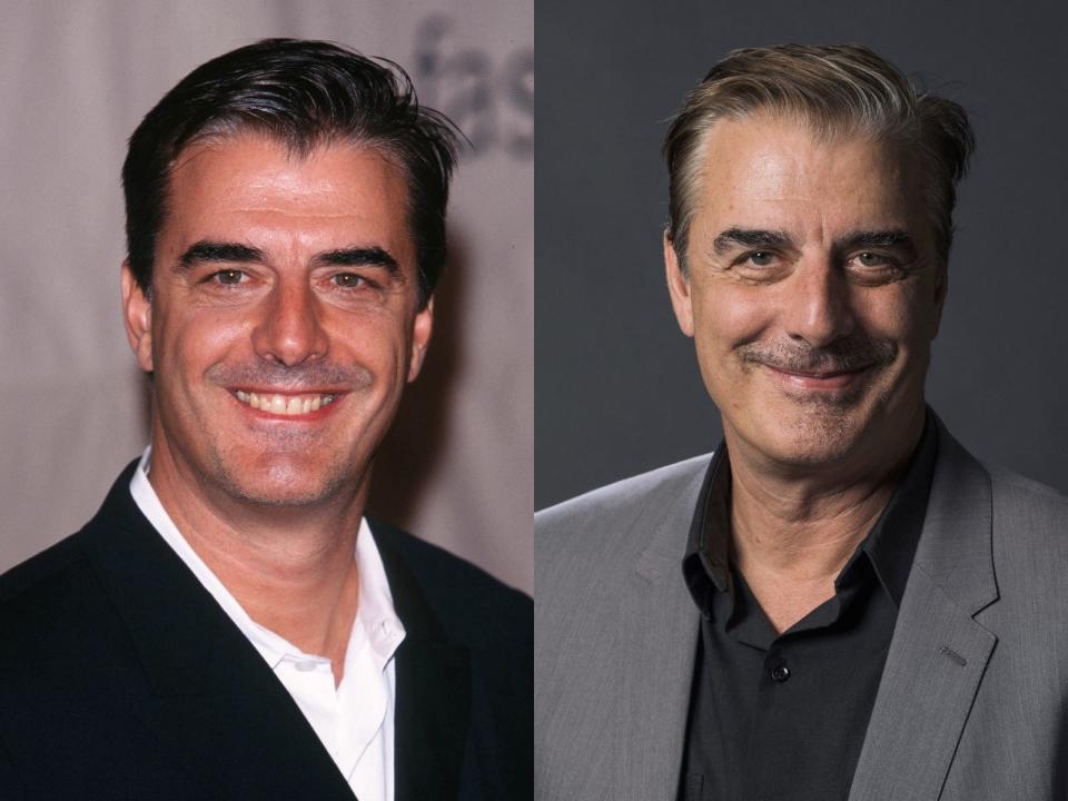 chris noth then and now