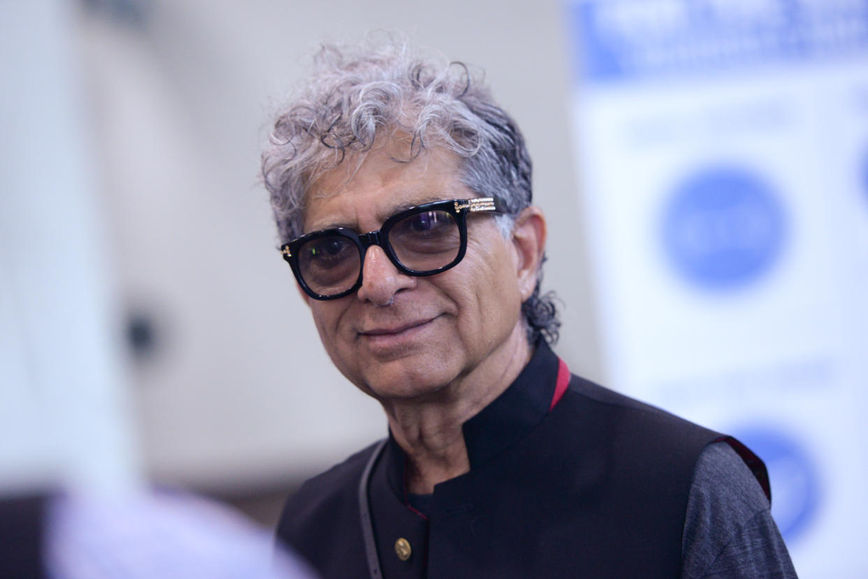 LOS ANGELES, CALIFORNIA - JULY 09: Deepak Chopra attends the 17th/18th Annual World Congress for Brain Mapping and Therapeutics of SBMT on July 09, 2021 in Los Angeles, California. (Photo by Vivien Killilea/Getty Images for Brain Mapping Foundation )