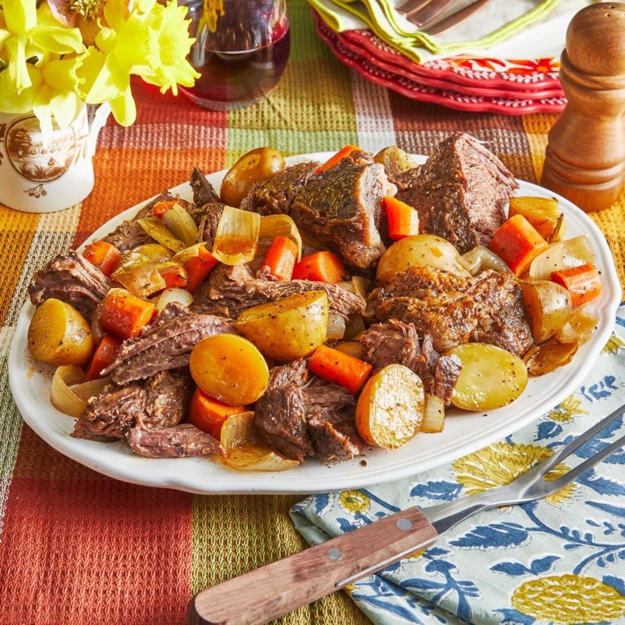 slow cooker pot roast