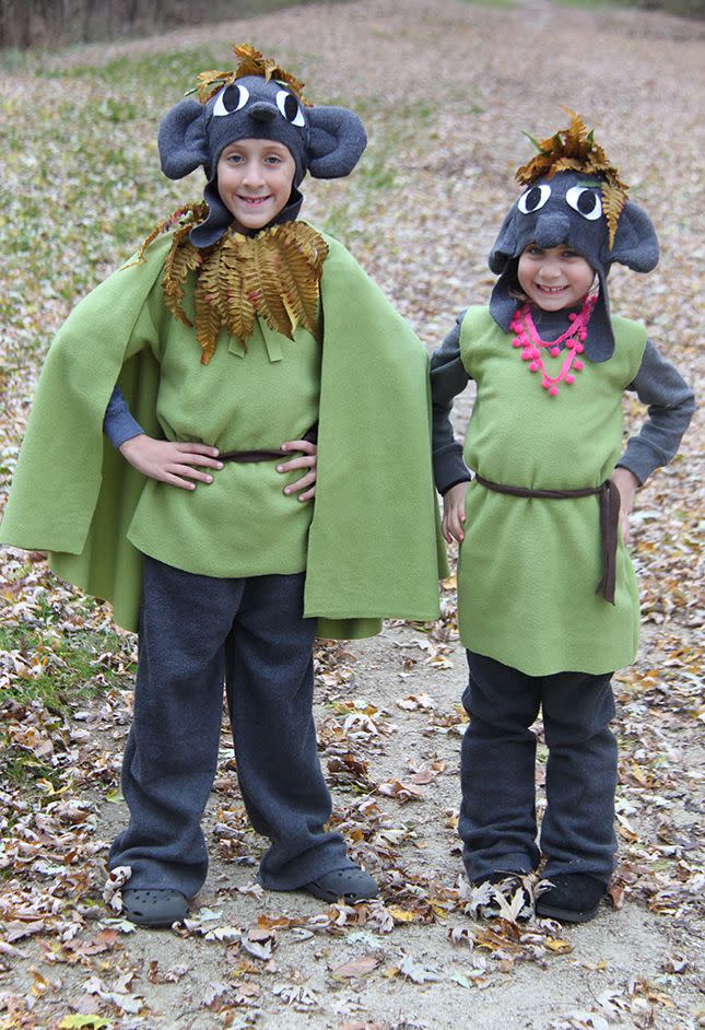 DIY Troll Costumes