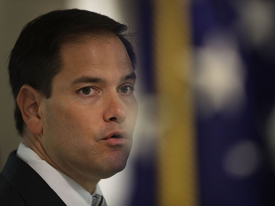 GettyImages 537931750Sen. Marco Rubio (R-FL) Holds News Conference To Urge Congress To Pass Zika Virus Funding