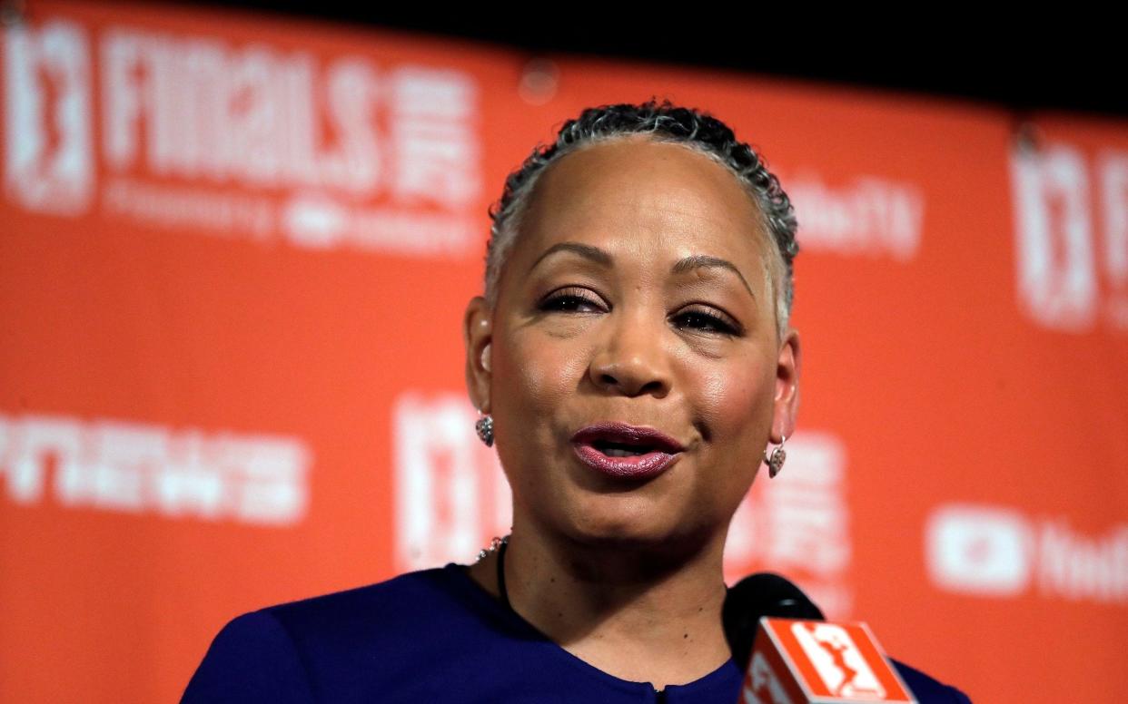 Lisa Borders had been in the job for four months - AP