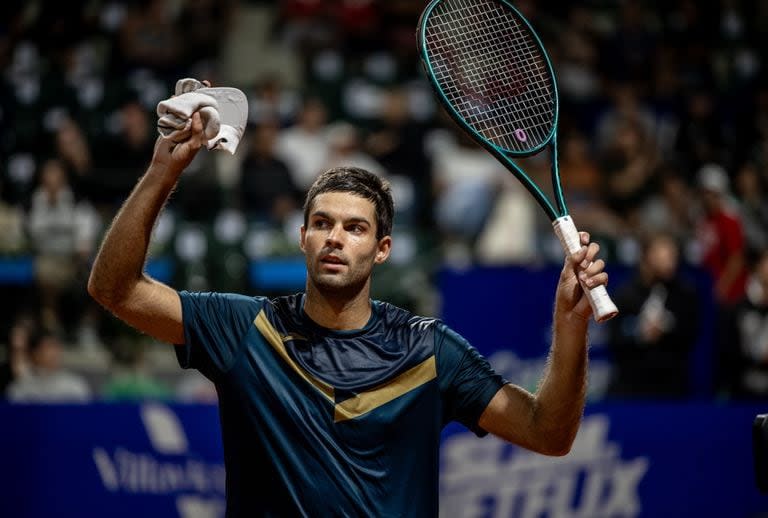 La celebración de Díaz Acosta en el ATP porteño