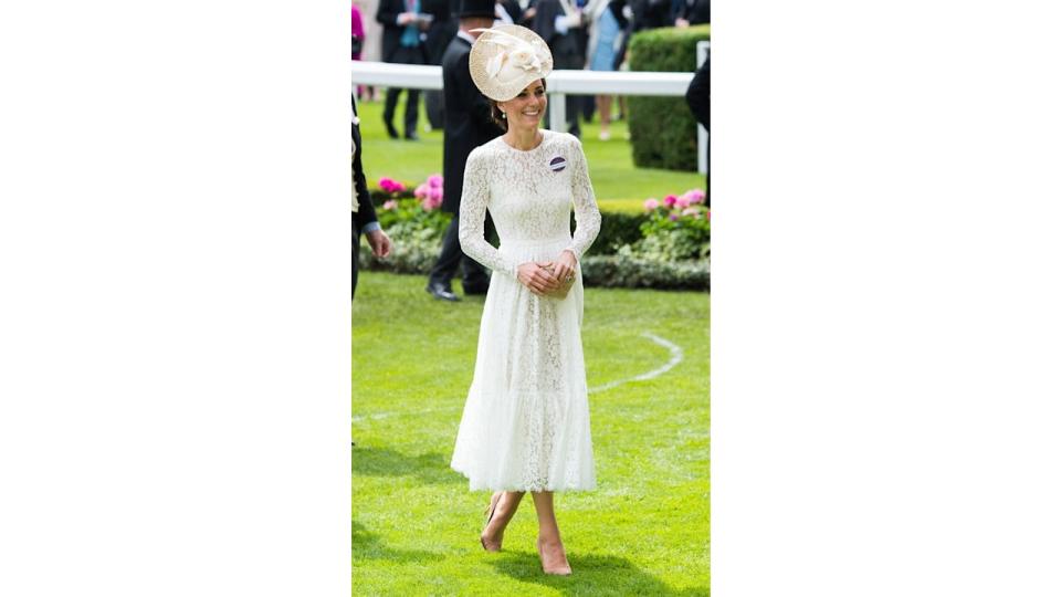 The Princess of Wales wears Dolce & Gabbanna for her first Royal Ascot appearance